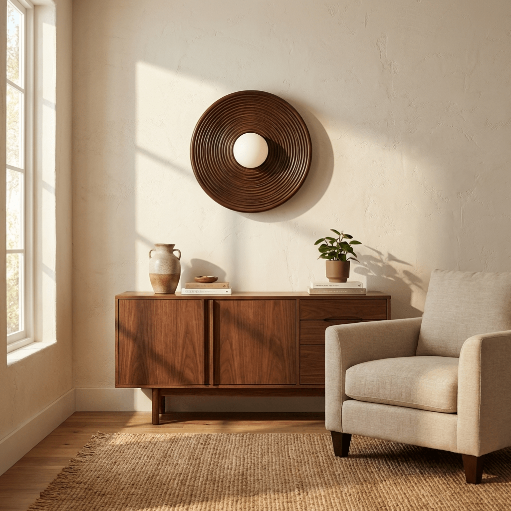 Solvara Ripple Wall Light