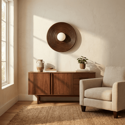 Solvara Ripple Wall Light