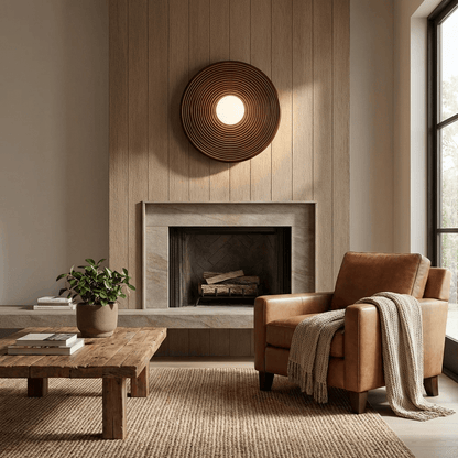 Solvara Ripple Wall Light