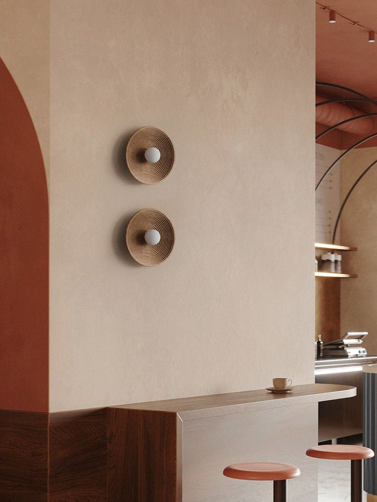 Solvara Ripple Wall Light