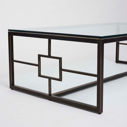 Somrig Glass Cocktail Table