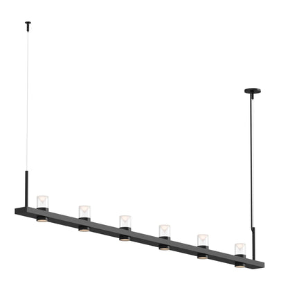 Sonneman Robert Sonneman Intervals 96 Inch 6 Light Led Linear Suspension Light Cp198144
