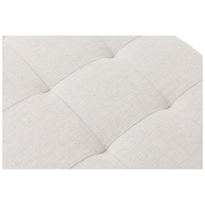 Soren Leather Rectangular Ottoman