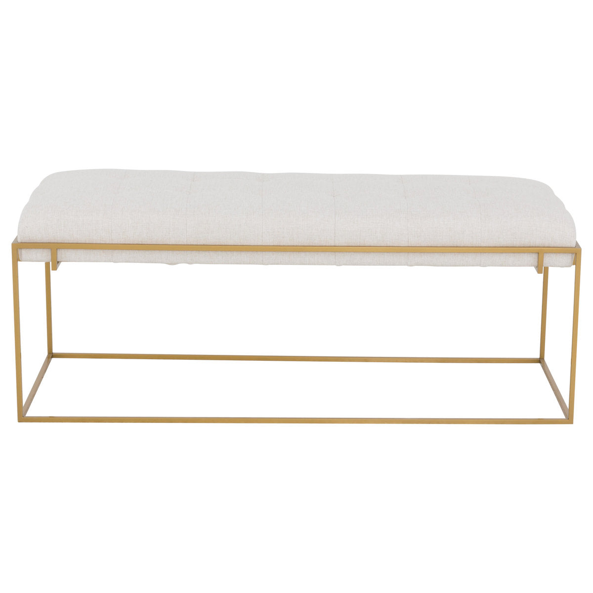 Soren Leather Rectangular Ottoman