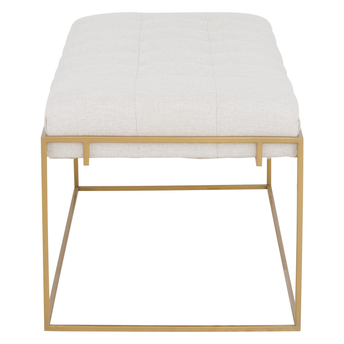 Soren Leather Rectangular Ottoman