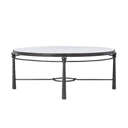 Spencer London Round Metal Cocktail Table