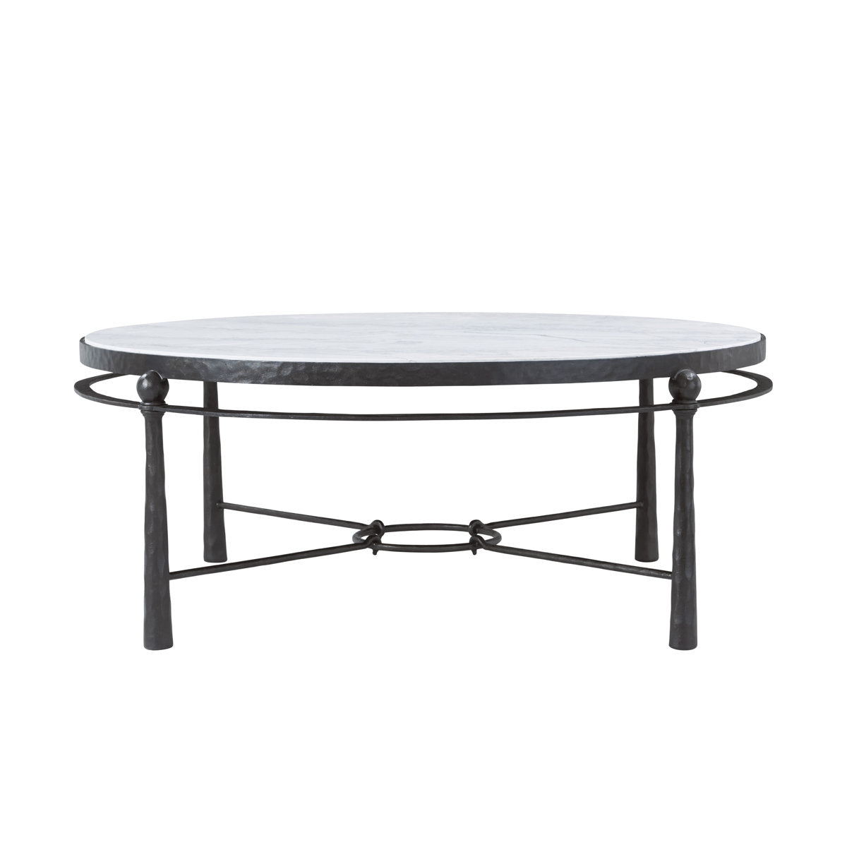 Spencer London Round Metal Cocktail Table