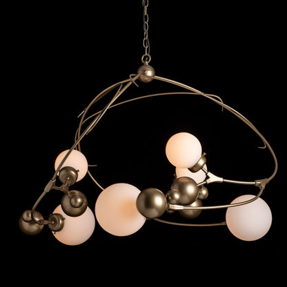 Sprig 6 - Light Unique Geometric Chandelier