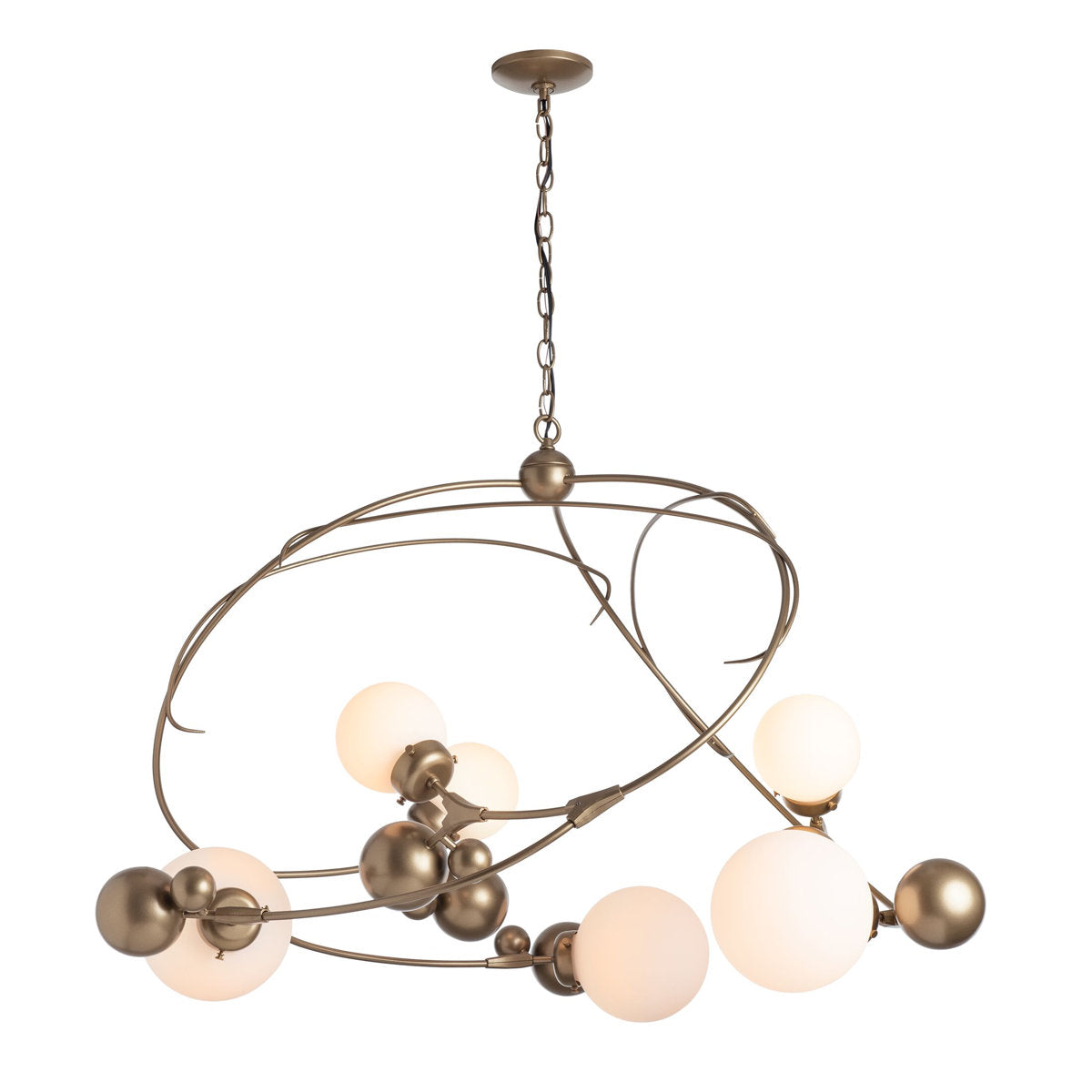 Sprig 6 - Light Unique Geometric Chandelier