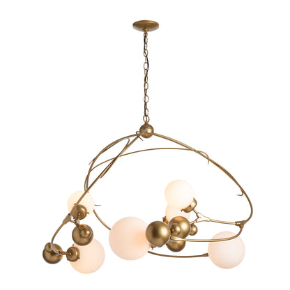Sprig 6 - Light Unique Geometric Chandelier