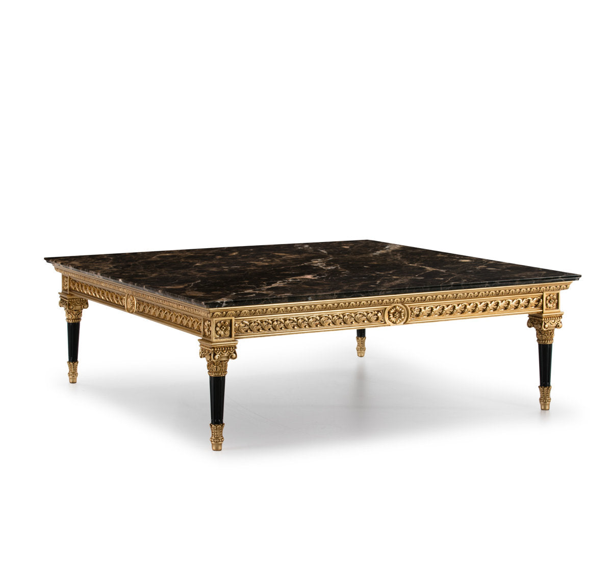 Square Coffee Table / Marble Top