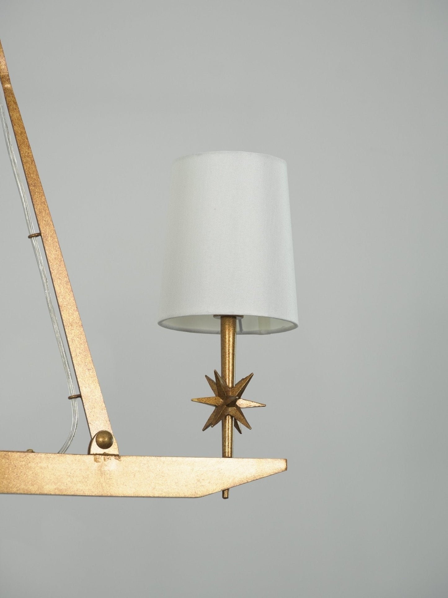 Stellar Frame Linear Chandelier