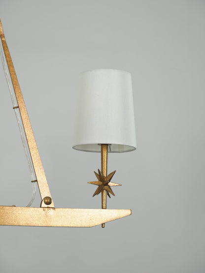 Stellar Frame Linear Chandelier
