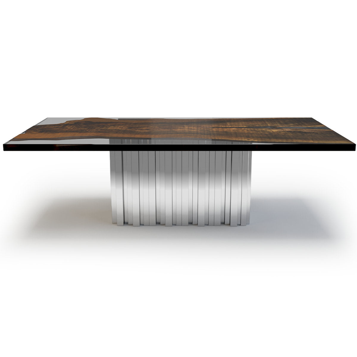 Stellio Walnut Wood Dining Table