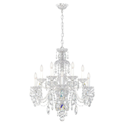 Sterling 12 - Light Glass Chandelier