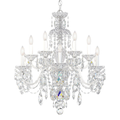 Sterling 12 - Light Glass Chandelier