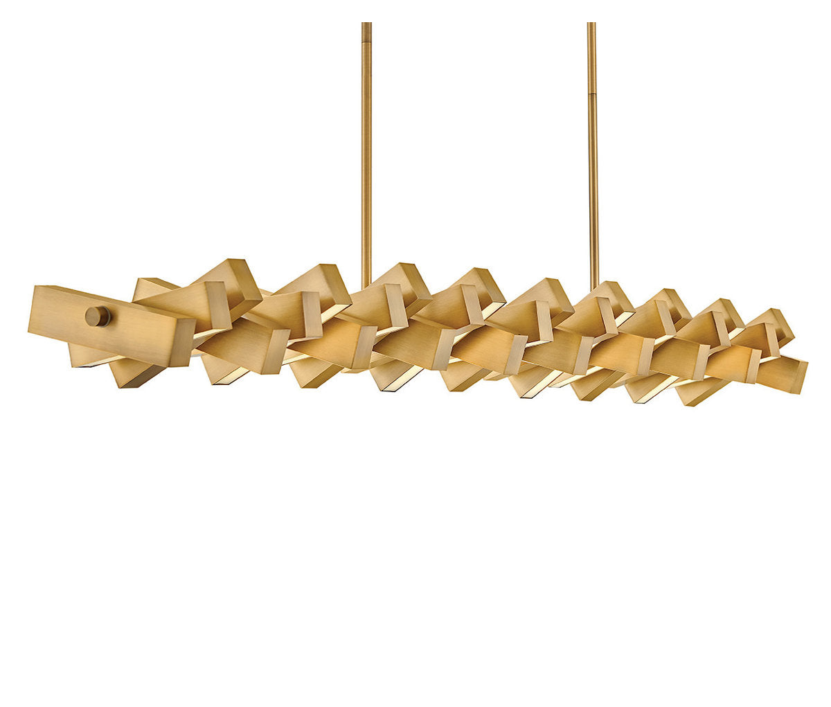 Stitch Steel Dimmable LED Chandelier