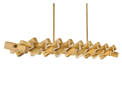 Stitch Steel Dimmable LED Chandelier