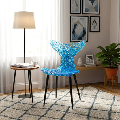 Stitch Wing Back Parsons Chair Dining Chair