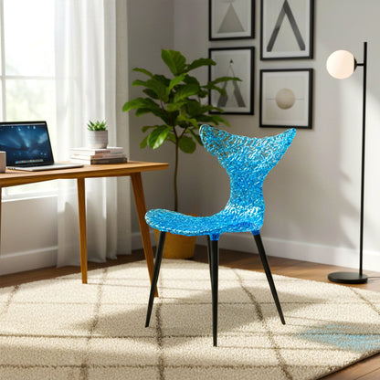 Stitch Wing Back Parsons Chair Dining Chair
