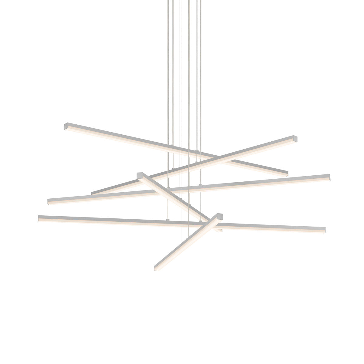 Stix 6 - Light LED Chandelier