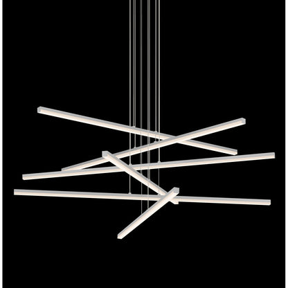 Stix 6 - Light LED Chandelier