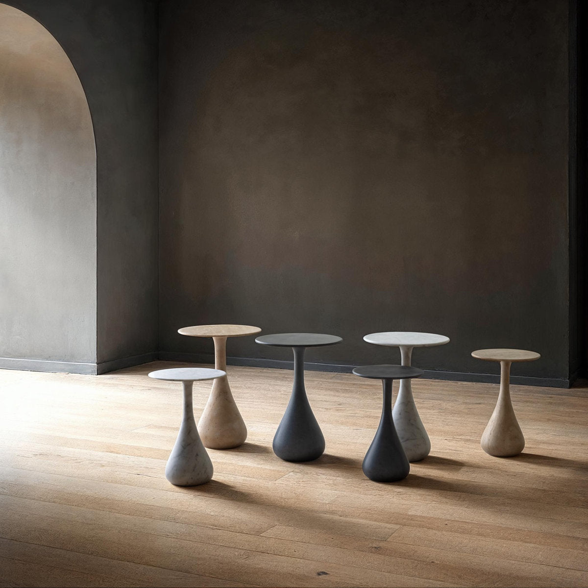 Stone End Table