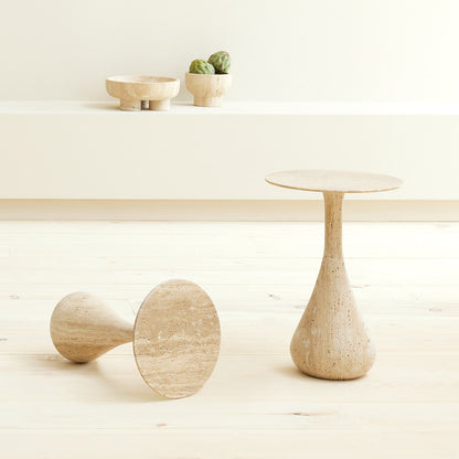 Stone End Table
