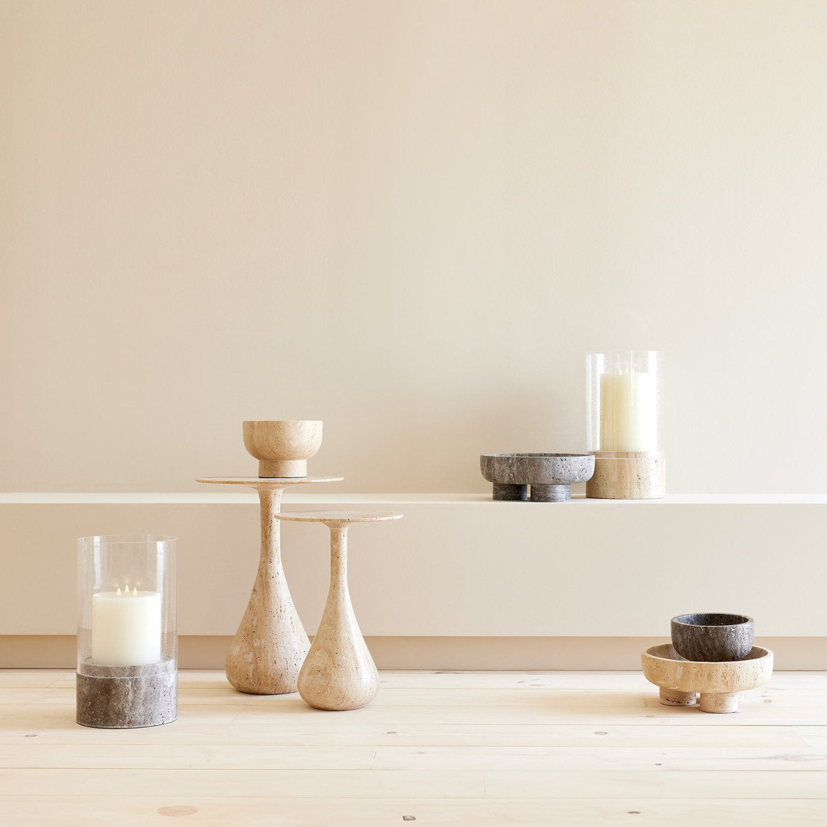 Stone End Table