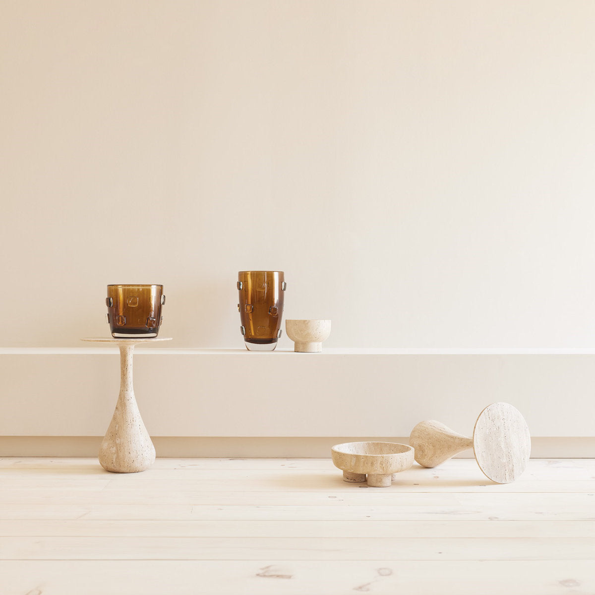 Stone End Table