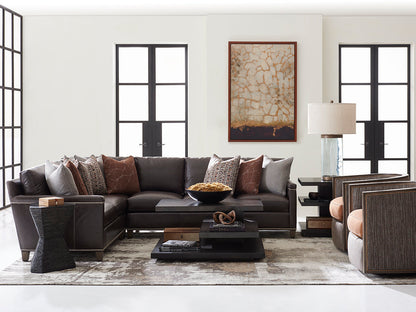 Strada Leather Sectional