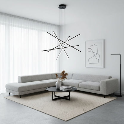 Strata Linear Chandelier