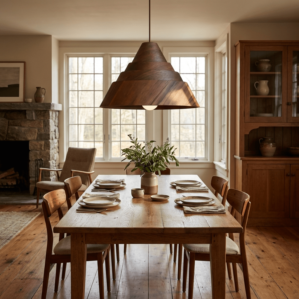 Strata Wood Pendant Lamp