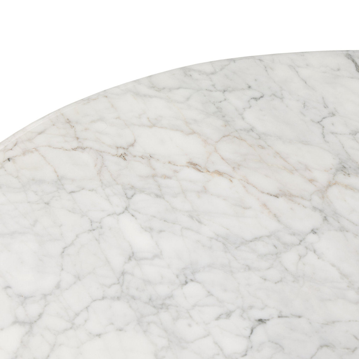 Stuart Marble Coffee Tables-White Calacatta Marble
