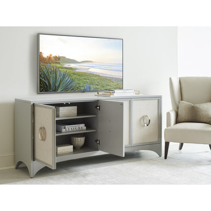 Studio Designs Newbury Park Raffia Media Console