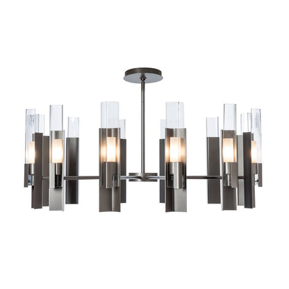 Summit Pendant - 12-Light - Oil Rubbed Bronze - Frosted Glass