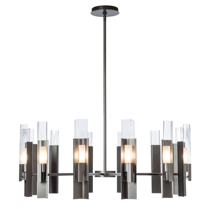 Summit Pendant - 12-Light - Oil Rubbed Bronze - Frosted Glass