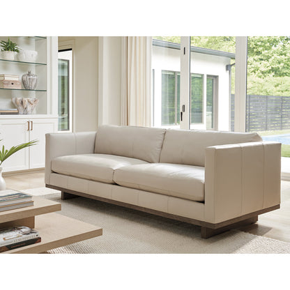 Sunset Key 90" Leather Sofa