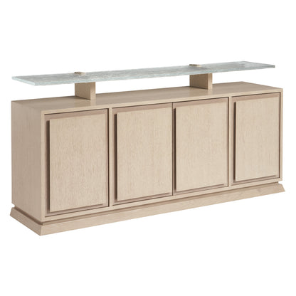 Sunset Key Callum 73.25" Wide 1 Drawer Oak Solid Wood Sideboard