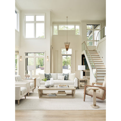Sunset Key Fischer Floor Shelf Coffee Table with Storage