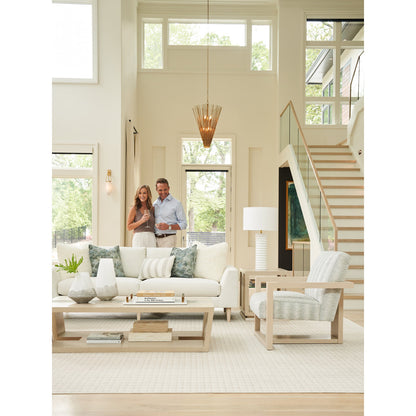 Sunset Key Fischer Floor Shelf Coffee Table with Storage