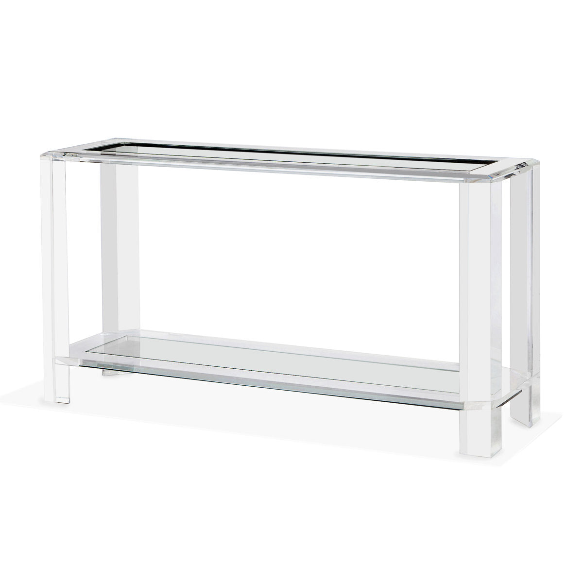 Surrey 60'' W Glass Console Table