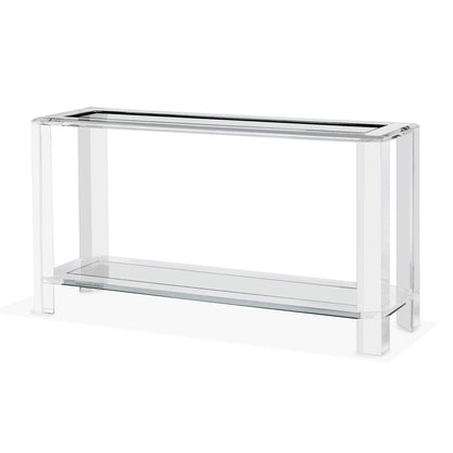 Surrey 60'' W Glass Console Table