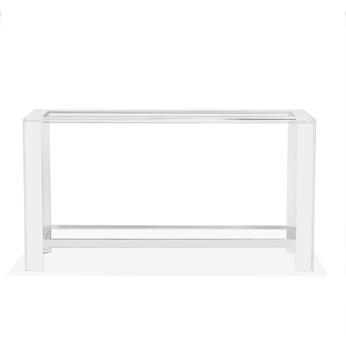 Surrey 60'' W Glass Console Table
