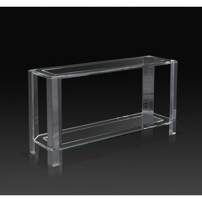 Surrey 60'' W Glass Console Table