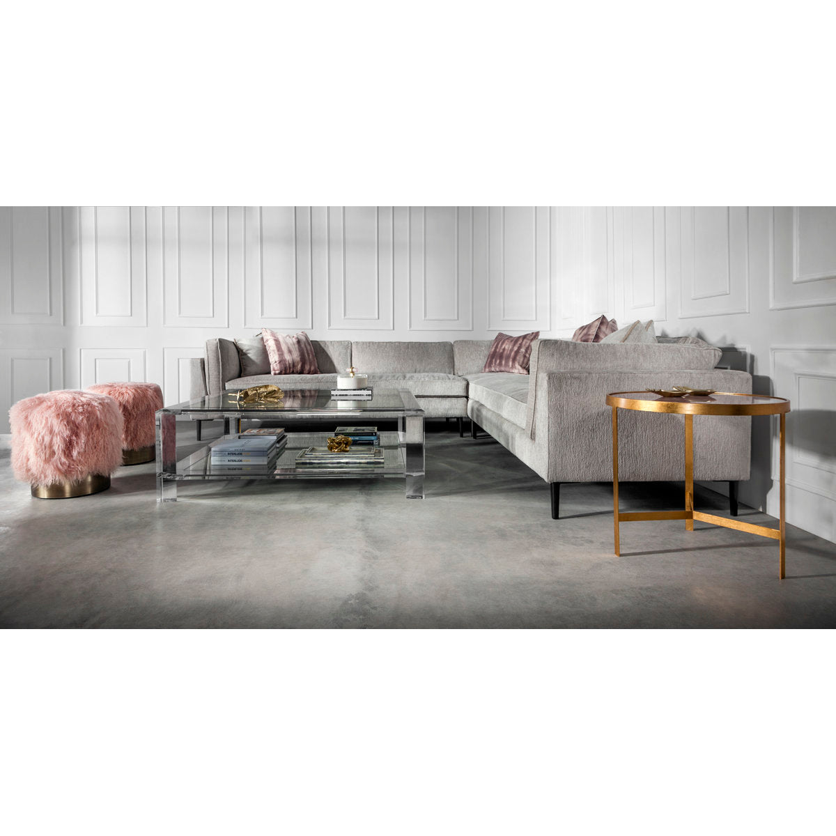 Surrey Glass Cocktail Table