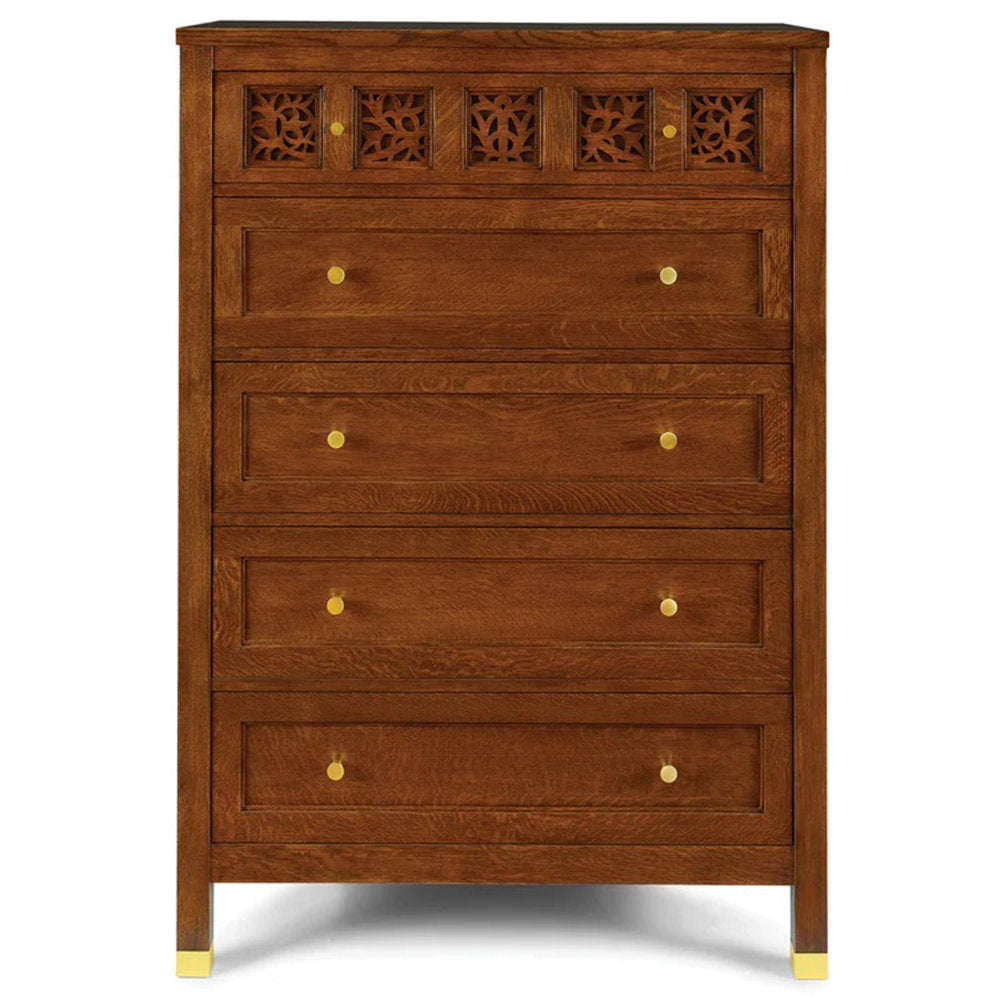 Surrey Hills 5 - Drawer Solid Wood Dresser
