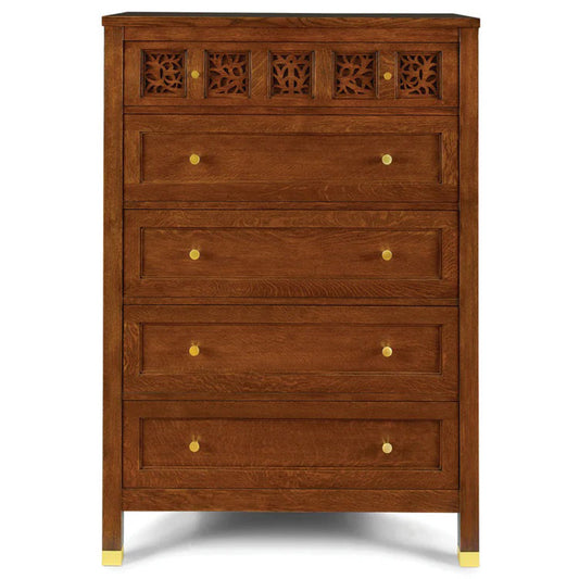 Surrey Hills 5 - Drawer Solid Wood Dresser