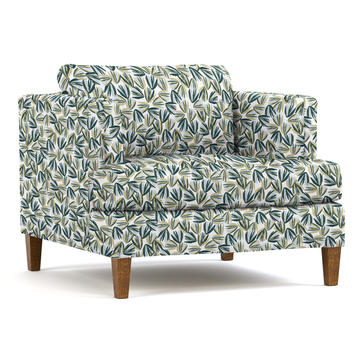 Surrey Hills Armchair Chair with Ottoman