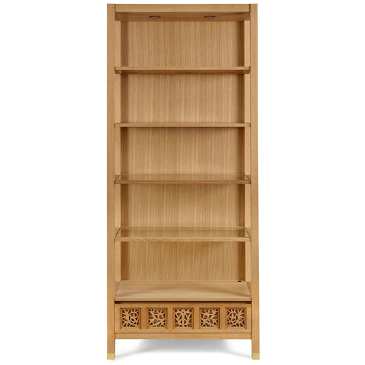 Surrey Hills Solid Wood Etagere Bookcase